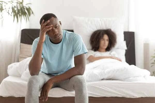 Man upset about ED symptoms Colchester
