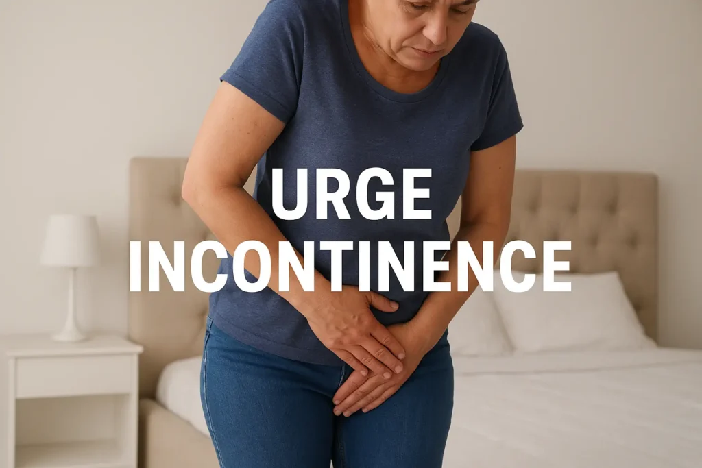 how to manage urge incontinence Colchester symptoms