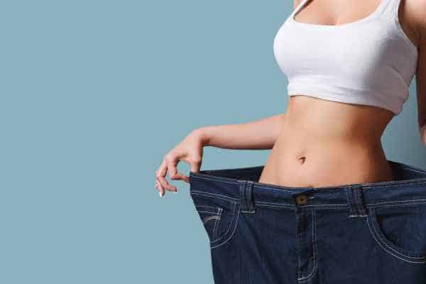 woman after fat reduction treatment Colchester
