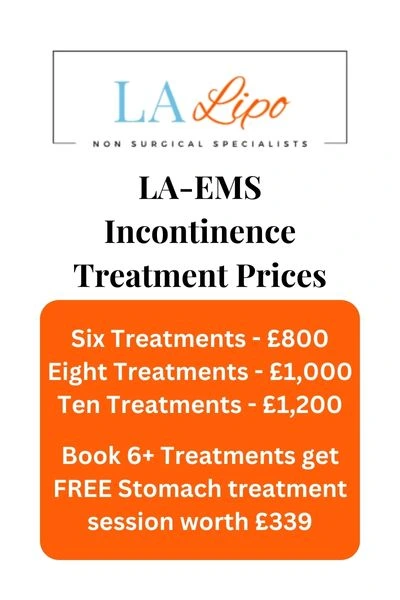 LA-EMS Incontinence Treatment Prices Colchester