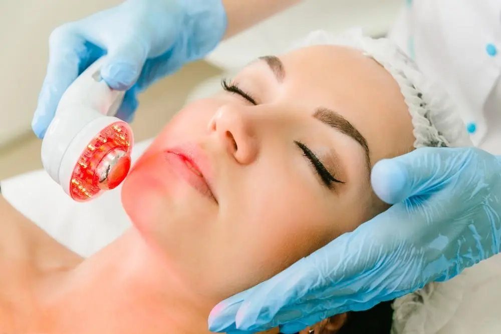 woman having non-surgical Morph8 treatment Colchester