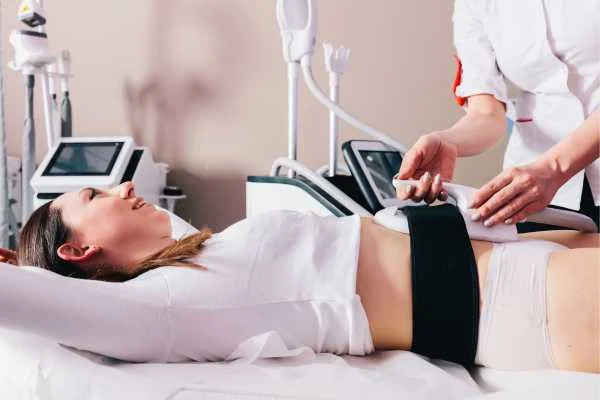 woman having body sculpting to help improve her body image and her mental health Colchester