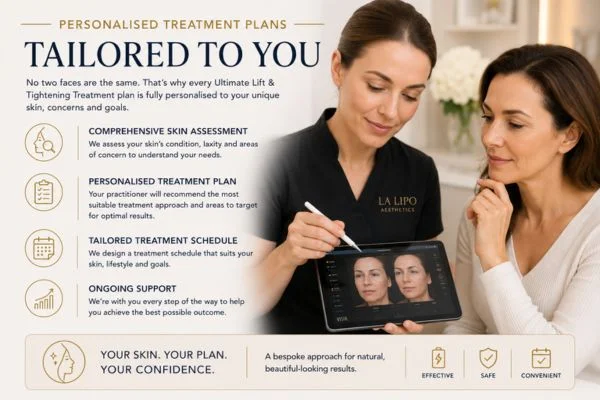 book a consultation about your ultimate lift and tighten treatment Colchester