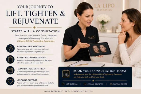 Tailored treatment - the ultimate lift and tighten treatment Colchester